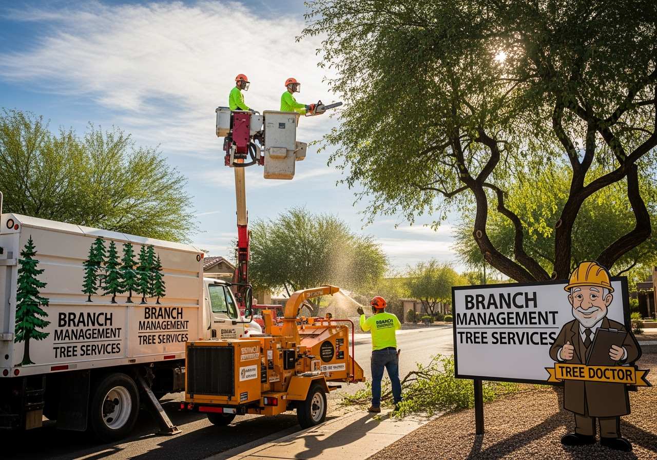 Arizona tree care team providing expert trimming and removal services