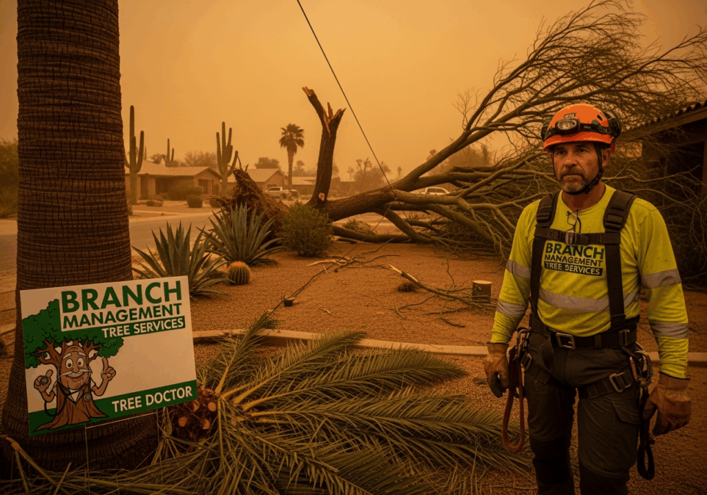 Storm Cleanup & Tree Service After Phoenix Haboob