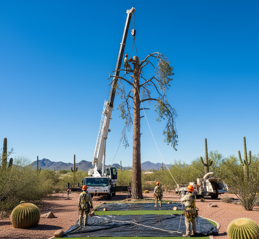 Scottsdale January tree removal