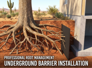 Root System Management: Protecting Arizona Foundations & Underground Utilities