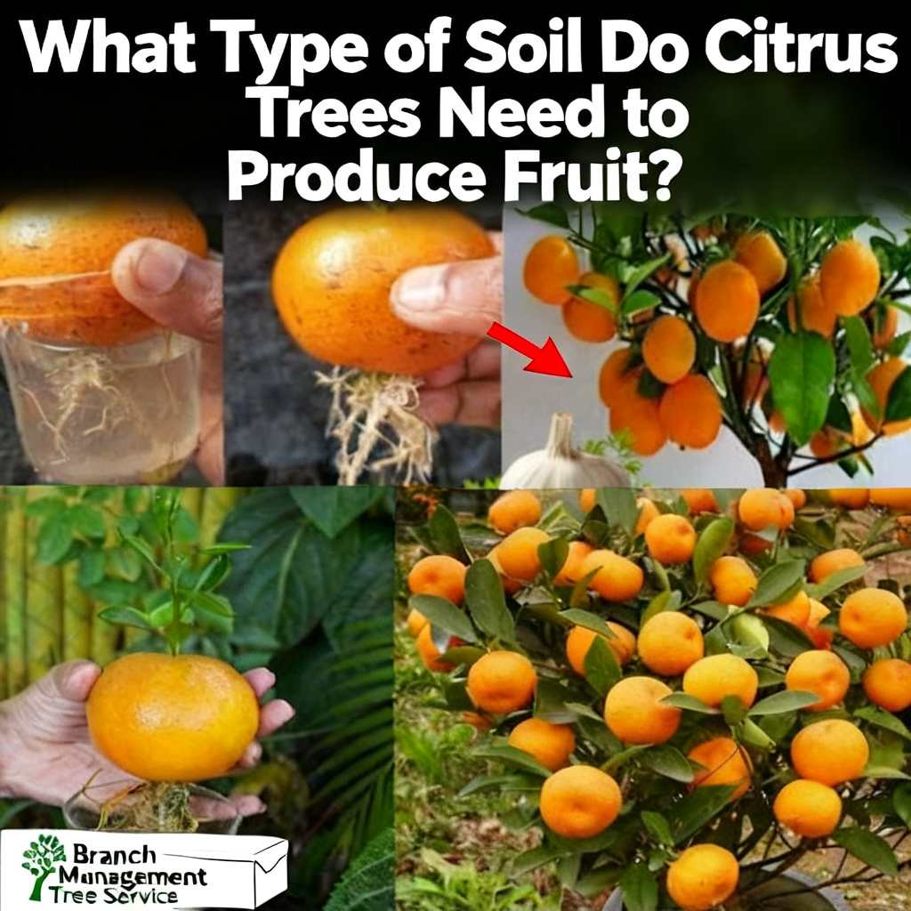 Citrus wants soil that drains fast but holds some moisture