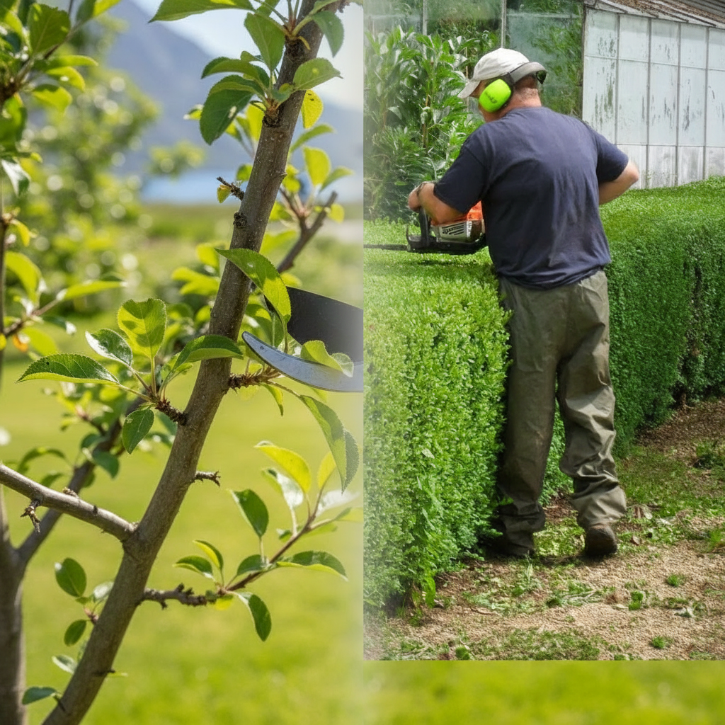 Pruning vs Trimming