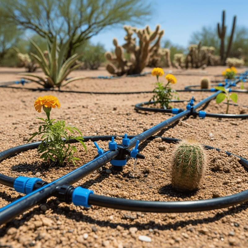 Watering is the #1 factor in Arizona palm health.